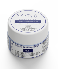 Masque gommage nila YMA Cosmetics éclat et teint unifié, pot 100 g
